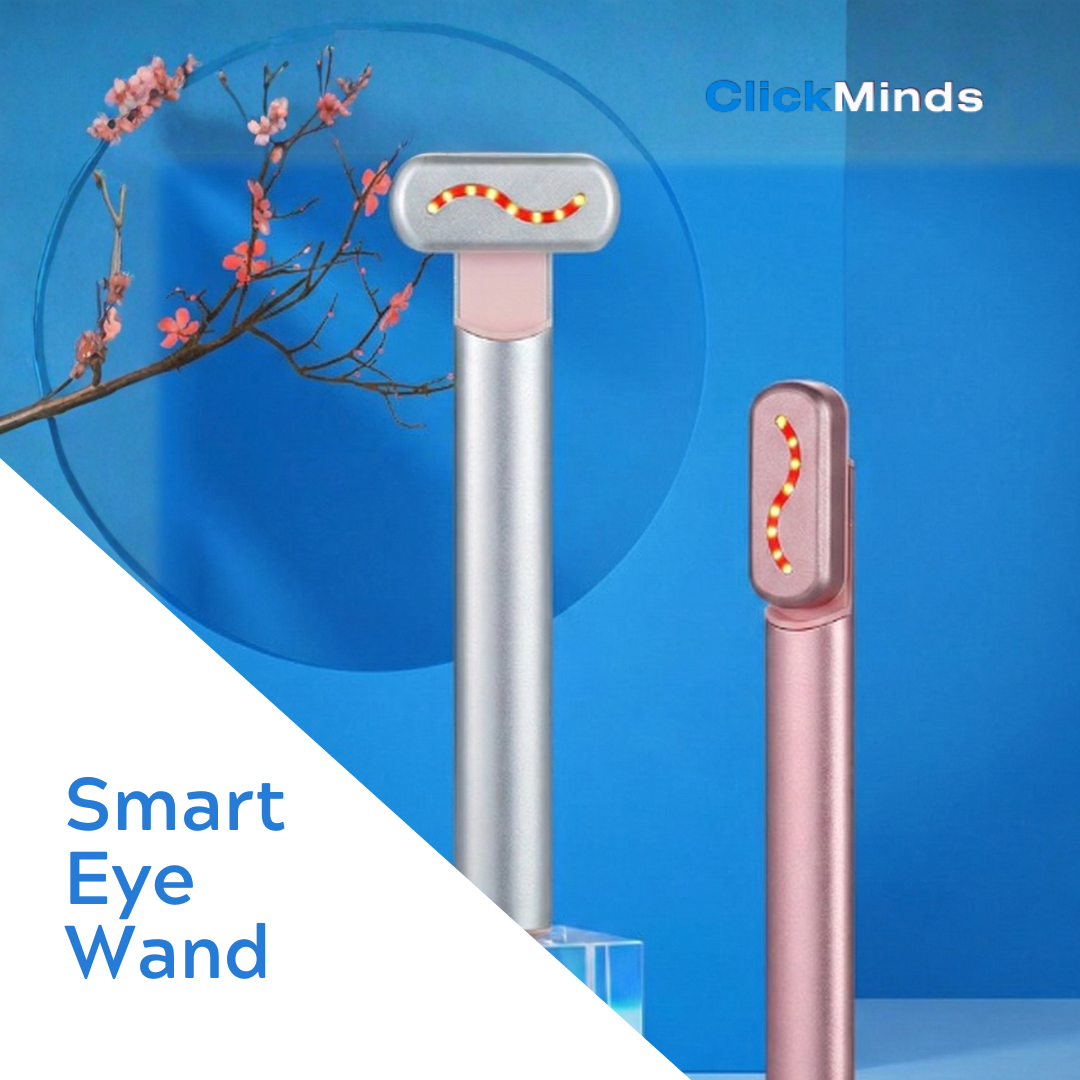 ClickMinds™ Smart Eye Wand (EMS & LED Therapy)