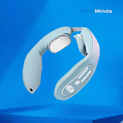 ClickMinds™ Smart Neck Relief Device (EMS & Heat)